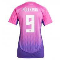 Dres Nemecko Niclas Fullkrug #9 Preč pre Ženy ME 2024 Krátky Rukáv